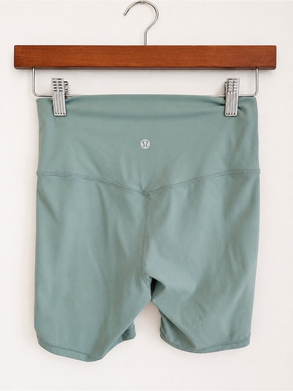 Lululemon Align biker shorts in tidewater teal